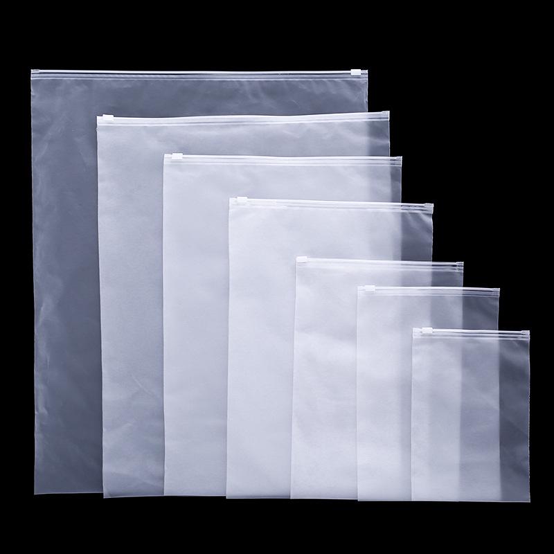 Frosted Self-Sealing Zipper Bag for Clothes and Socks