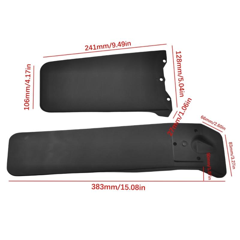 Motorcycle Bike Fenders Mudguard Wheel Hugger Splashing Guard Cover Protector For KUGOO 01Tuttio 01