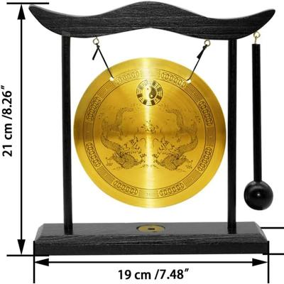 Feng Shui Gong Pirinç Masaüstü Zen Sanat Ev Dekor Yeni eve taşınma kutlama nimet hediye