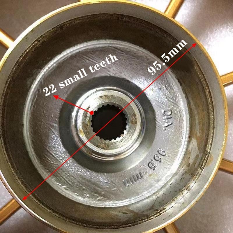 For Honda DIO50 AF18/27/28 Z4 ZX AF34/35/56 Modify 10-inch Aluminum Wheel Rim Front Disc Brake Wheel Rear Drum Brake Wheel Rim