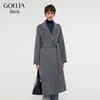 GOELIA Women's Classic Double-faced Wool Alpaca Blend Coat