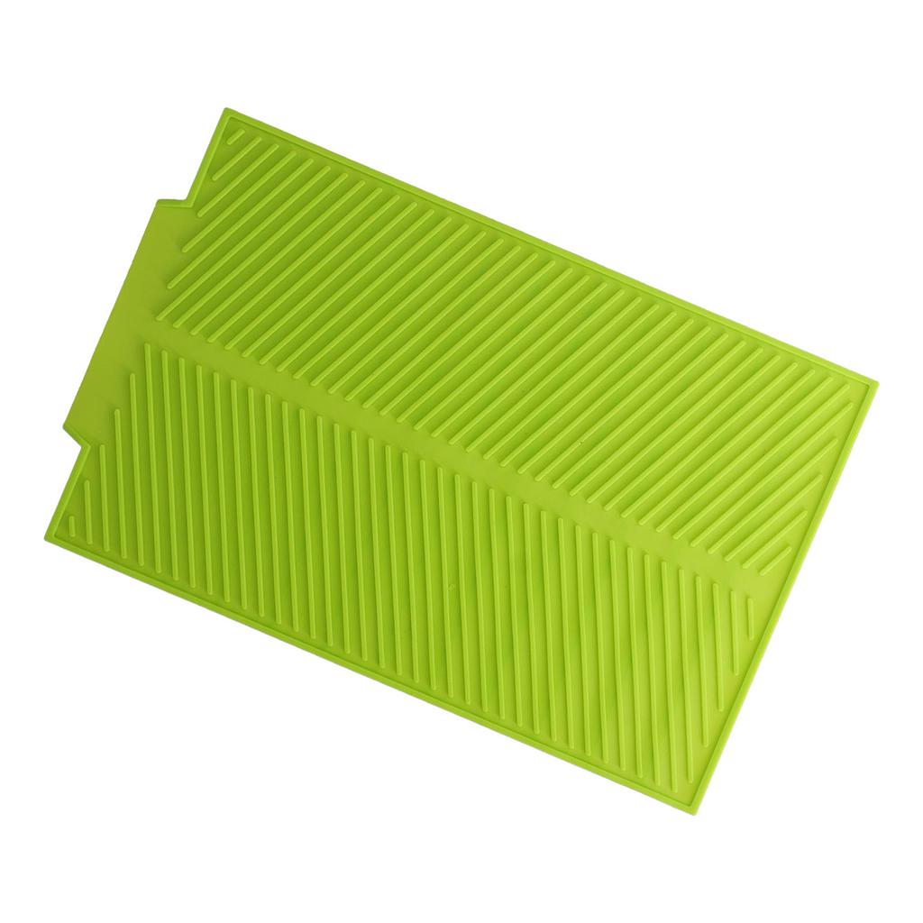 Drainable Heat Insulation Pad Silicone Table Placemat Pot Bowl Dish Mat Kitchen Gadgets