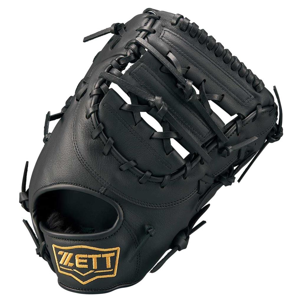 ZETT Litex First and Last Bat Mitt for Baseball and Black BSFB56923L Softball, Left-Handed Throw, (1900),