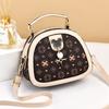 Bag women's bag advanced sense 2025 autumn and winter new trendy shoulder messenger bag fashion small round bag handbag popular women