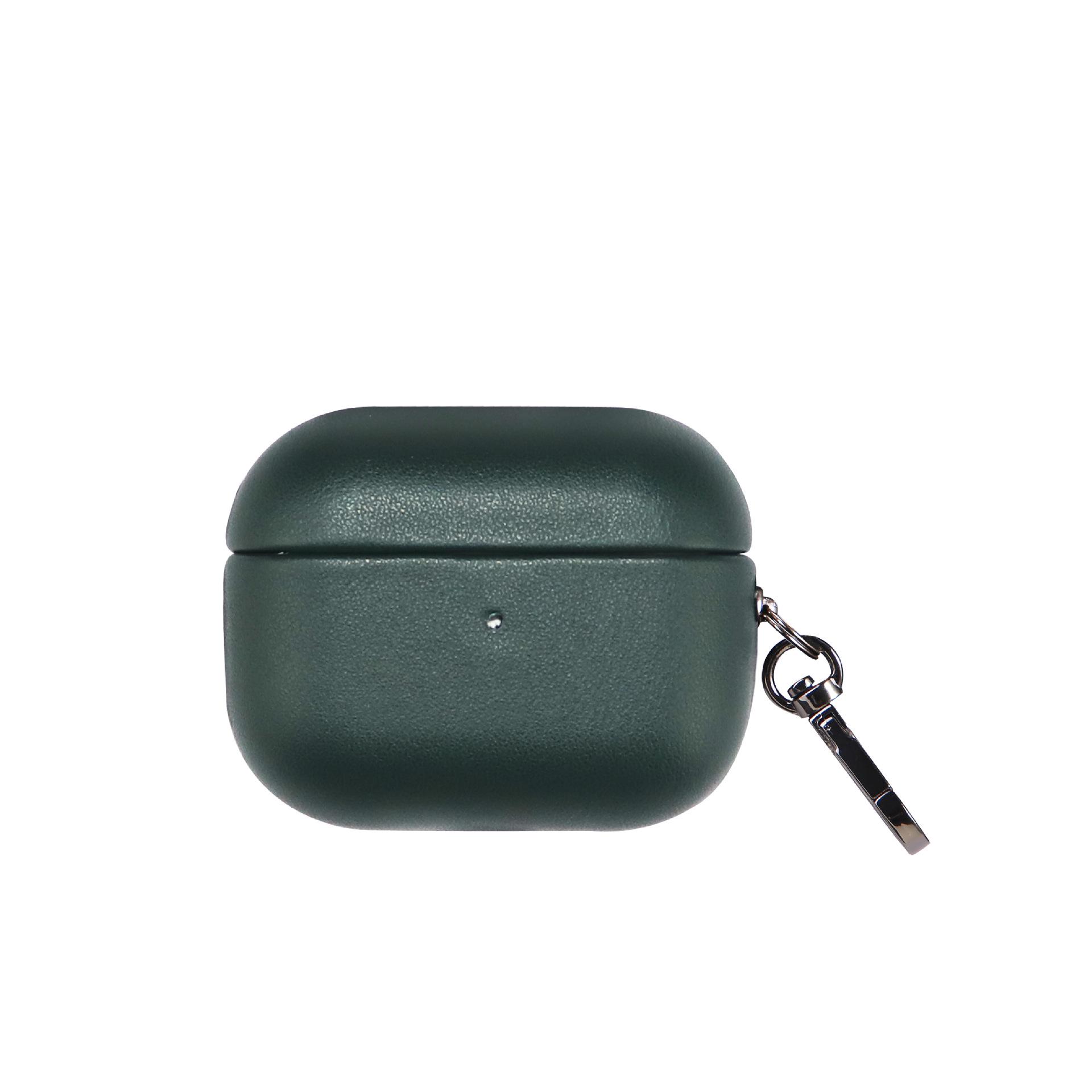 

AirPods 4 Protective Case for Apple AirPods 3 and AirPods Pro - Wireless Bluetooth Earbuds Cover AirPods 4 темно-зелений колір