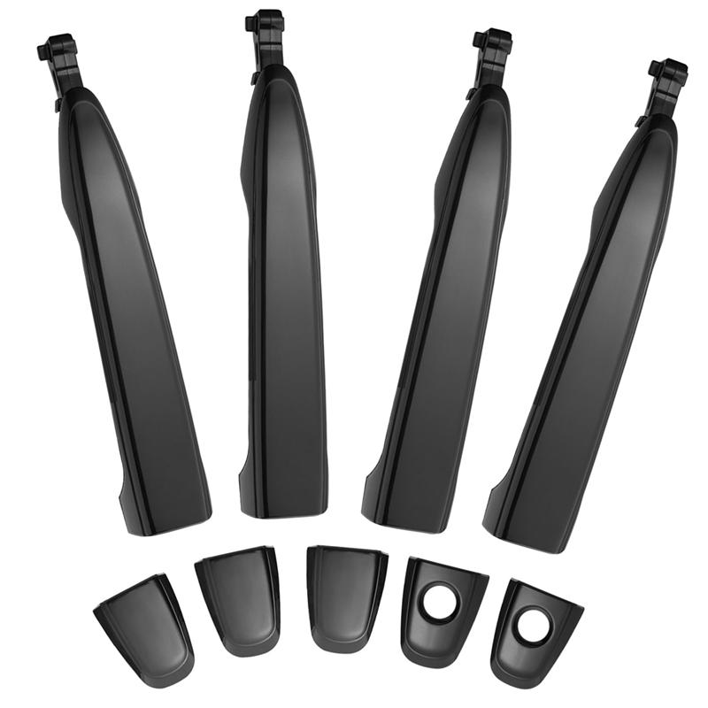 

Exterior Door Handle Set For Toyota 4Runner Camry Tacoma Avalon Highlander For Lexus GX470 RX350 69211-AE010 69217-AE010 чёрный