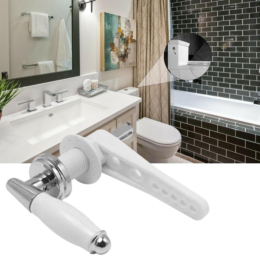 Toilet Cistern Lever Bathroom Traditional Ceramic Cistern Lever Toilet Flush Handle Replacement Toilet Wrench Handle Part Tool