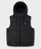 Jeep Iconic Microball Puffer Vest (Jq5Jpu692Bk)