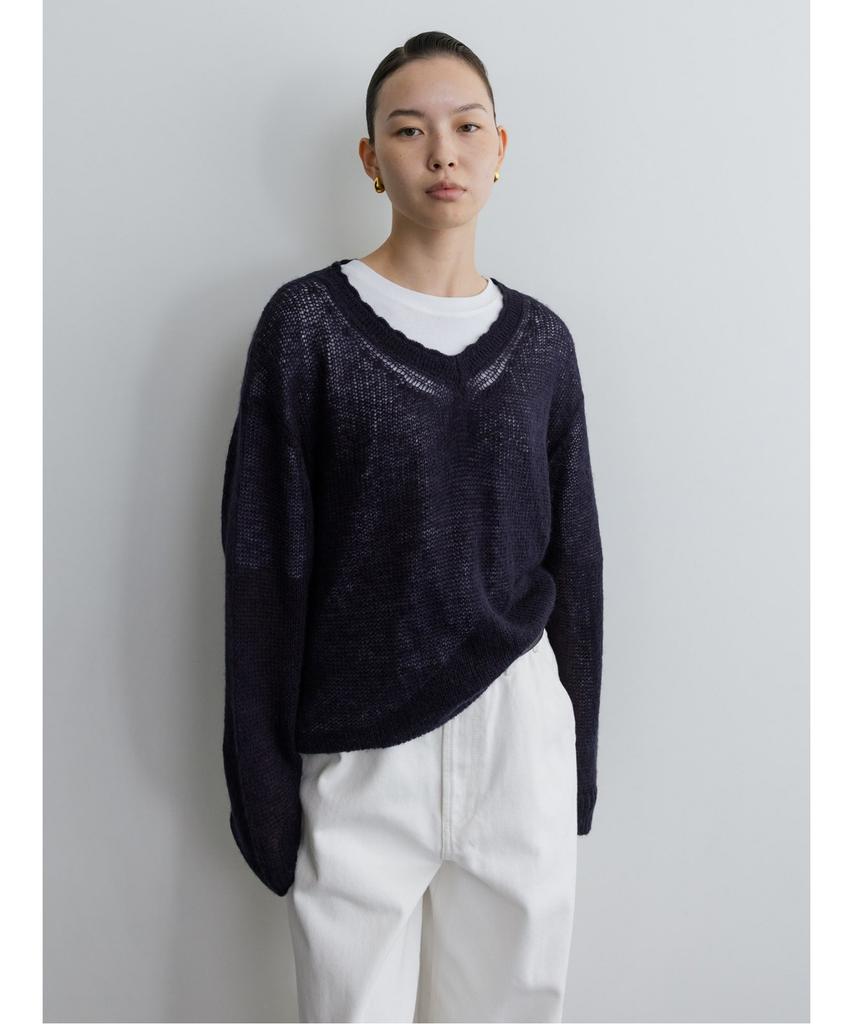 Diaepeocheo Loosely V Neck Knit Navy (Ta5751A08R)