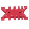 Dovetail Jig Tenon Caliper Aluminum     Scale Card Measuring Woodworking Tool