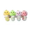 Adorable Plush Snake Keychain Soft Toy Cute Cartoon Animal Accessory 12cm In Pink