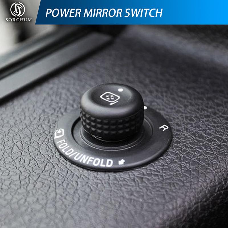 SORGHUM 7L1Z17B676AA Car Fold Adjust Side Rearview Mirror Switch Power Knob For Ford F150 F250 F350 2007 2017 Lincoln Navigator