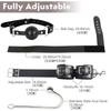 Sexual Bondage Restraint Kit BDSM Leather Thigh Sling Breast Belt Rear Handcuffs Spread Legs Slave Fetish Anal Hooks Fetish