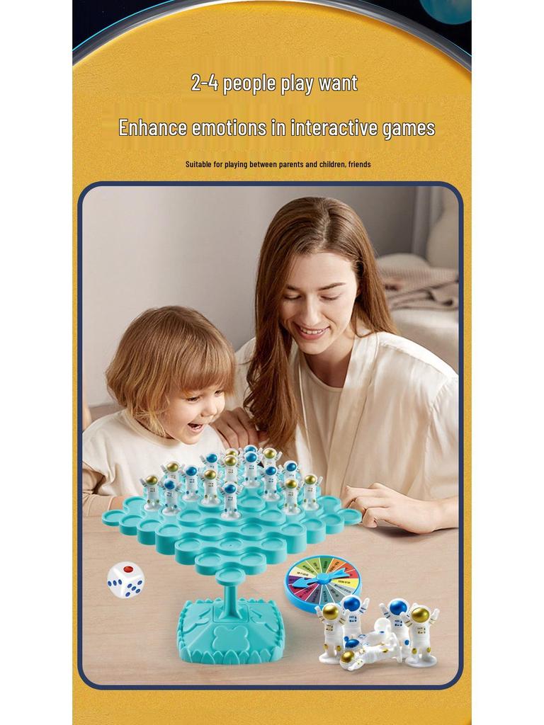 Hercules Kids Stacking Tower Balance Toy - Educational Blocks Game for Boys & Girls