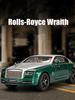 1:22 Rolls-Royce Wraith Phantom Models Cars Toys Doors Opened Sports Car Wheel Pull Back Vehicles Models for Boys Festival Gifts