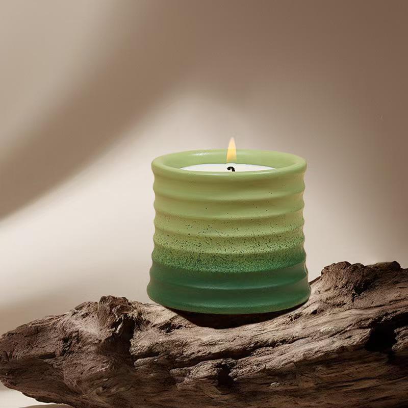 Creative Soy Wax Ceramic Aromatherapy Candle for Bedroom & Living Room