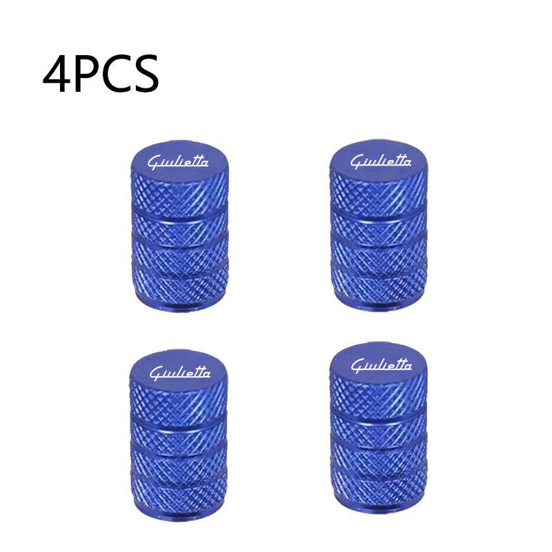 For Alfa Romeo Giulietta Accessories Car Wheel Tire Valve Caps Tyre Stem Covers Airdust Waterproof ysdf45
