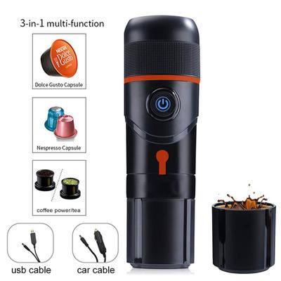 Portable Coffee Machine 3 In 1 Capsule Coffee Machine Potable Car Coffee Maker