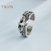 Unisex Ring Half Face Polished Alloy Goddess Venus Adjustable Opening Ring for Party Date Casual Life Finger Jewelry