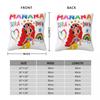 Karol G Manana Sera Bonito Square Pillow Case Cushions for Sofa Awesome Pillowcover Home Decor