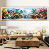 Jiangnan Wonderland Hory Velká 5D DIY Diamantová Malba Křížková Výšivka Řeky Krajina Plná Kamínková Mozaika Vyšívací Sady