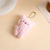 Cute cartoon animal series plush toy brooch doll piglet pin bag decoration student gift