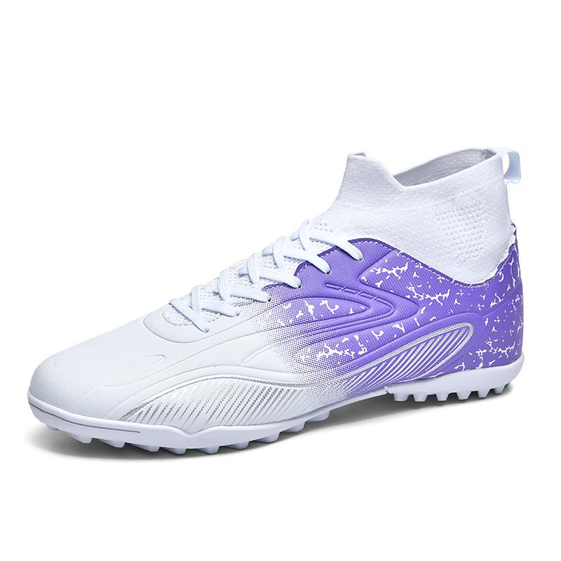 Männer Fußball Stiefel Lange Spikes Hohe Knöchel Fußball Schuhe AG/TF Kinder Outdoor Gras Stollen Fußball Stiefel Training Sport fußball Schuhe