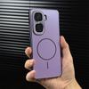 Suitable for iQOONeo11pro Mobile Phone Case, Fine Ring Magnetic Attraction Electroplating AG Matte, with Its Own Lens Film, All-inclusive Anti-drop.