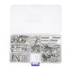 380PCS Non Insulated Butt Connectors Tinned Copper Uninsulated Wire Butt Splice Connectors for 26