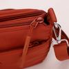 Women's Bag Solid Color Shoulder Bag Multi-Compartment Crossbody Bag