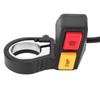 2 In 1 Hd Light Horn Turn Signal   Button for Motorcycle E Bike Scooter