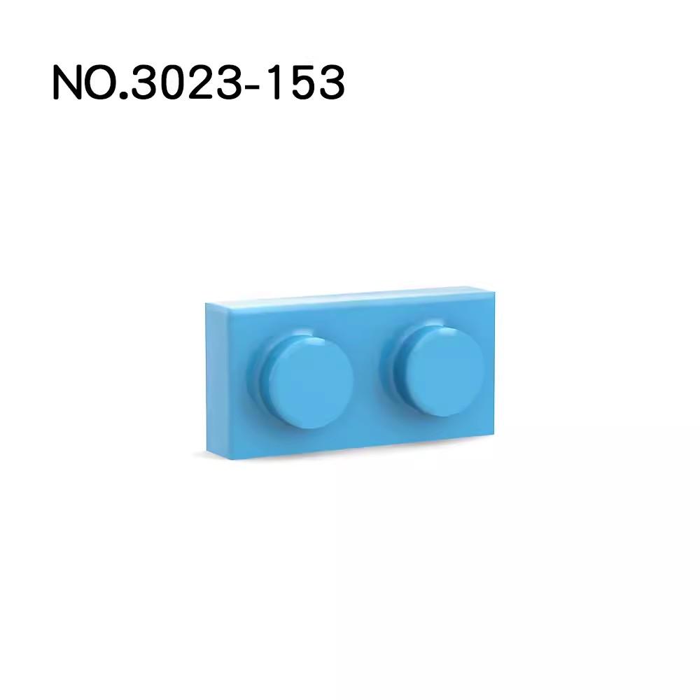 50buc MOC 3023 Placă 1 x 2 High-tech Cărămizi Compatibile DIY Asamblare Blocuri de Construcție Particulă Jucărie Creier Cadou Puzzle Copil