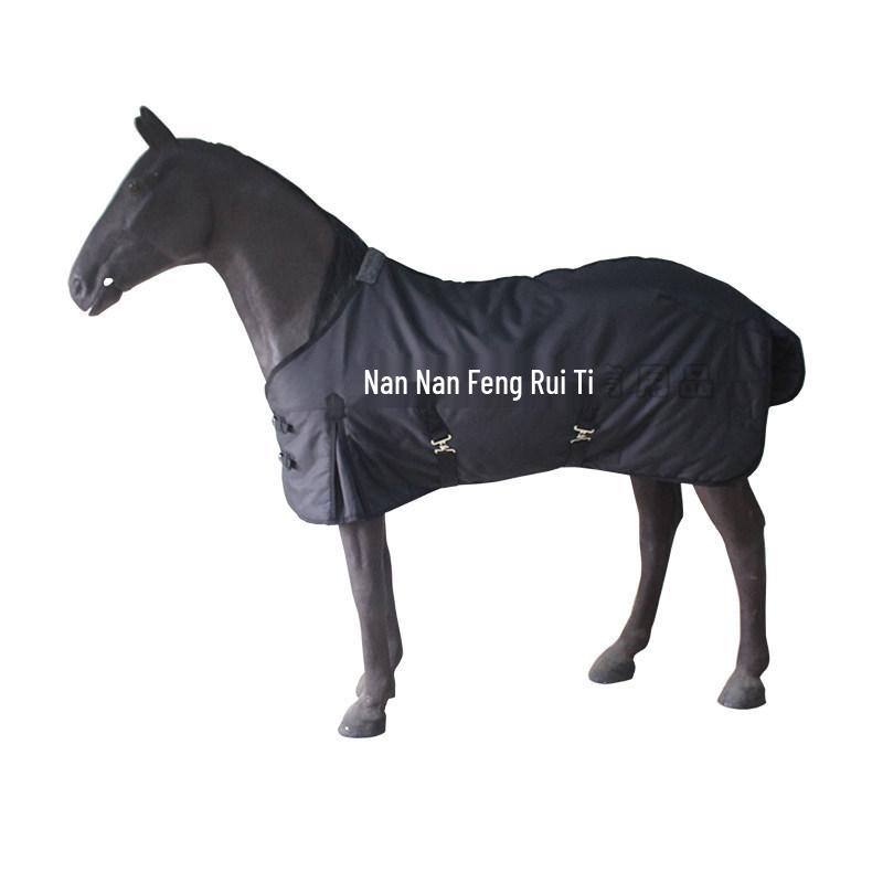 1200D Winter Padded Horse Rug - Tear & Bite-Resistant, Adjustable, Thickened, Breathable Oxford Cloth Default