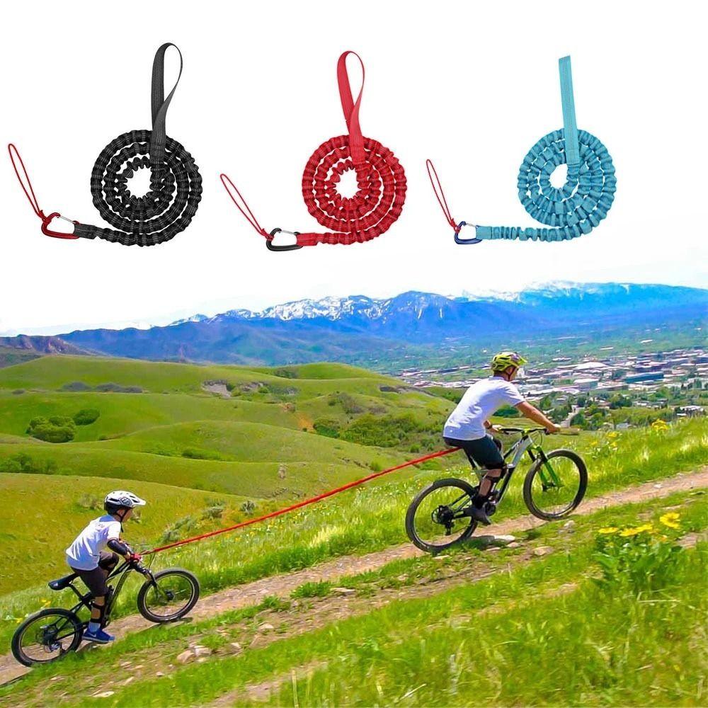 Portable Bicycle Traction Rope Retractable Trailer Rope New Bicycle Tow Rope