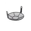 JPMODAO Motorcycle Headlight Universal Cover, 7-inch Protective Cover, Motorcycle Mesh Cover, Retro Grille, Side-Mount Retro Protective Mesh Cover (D)