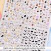 1/4 Sheets DIY Decor Scrapbooking Stickers Cartoon Cat Panda Kawaii Animal Stationery Decals Sweet Journal Luggage Stickers