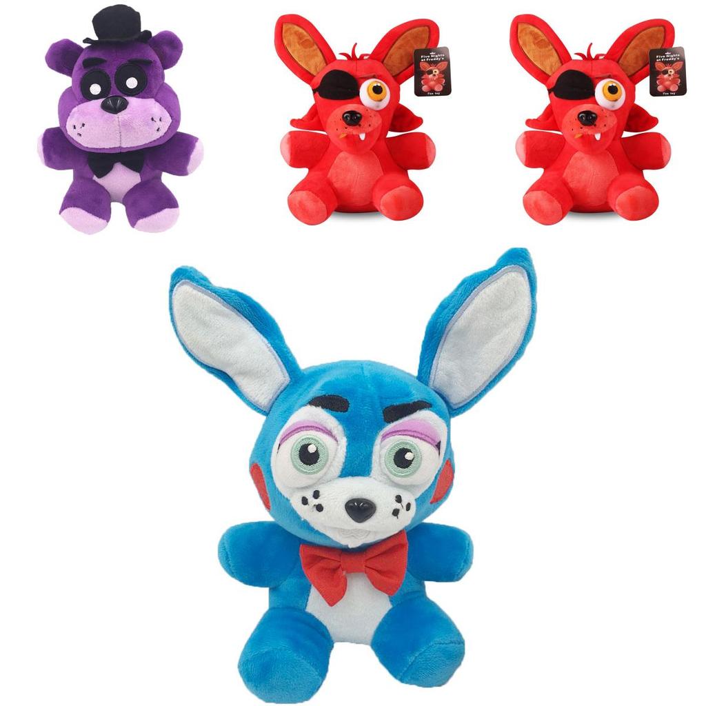 Fnaf Five Nights At Freddy's Prieteni Jucărie de Pluș Moale Cadou 18/25cm Galben Maro Violet Albastru Roșu Alb
