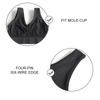 Seamless Bra with Pads Plus Size Bras for Women Active Bra Wireless Brassiere Push Up Big Size Vest