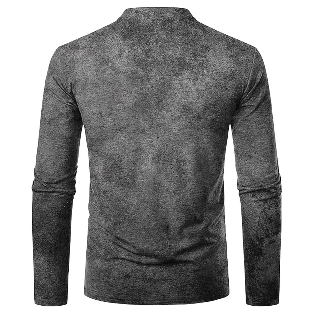 Herre Løs Casual Langermet Revers Glidelås Hettegenser