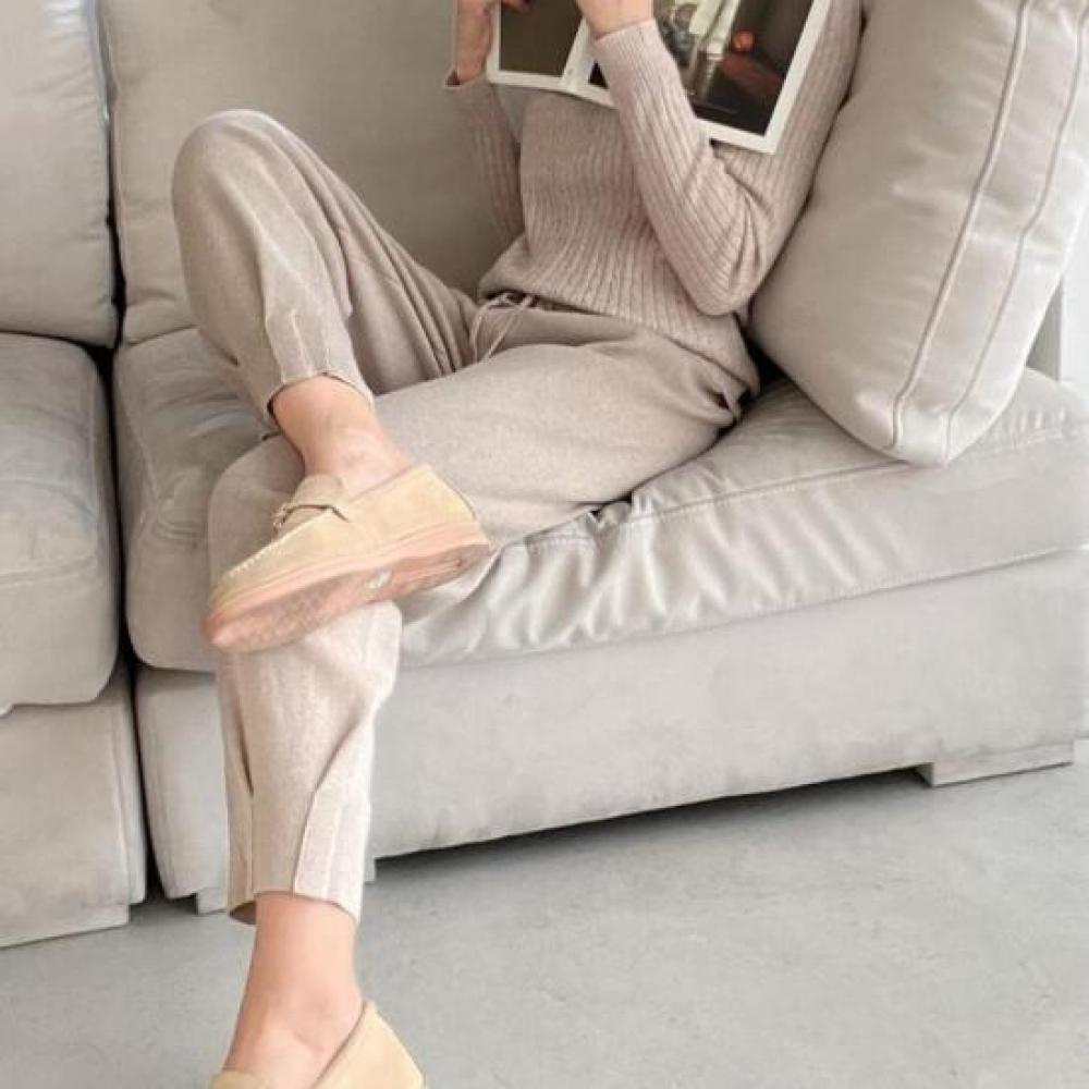 New Arrivals Open Run Zuenni Winter Pintuck Pants Women