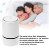 HEPA Filter Touch Ionizer Air Purifier Cleaner Ionizer Oxygen Bar Allergen Odor PM2.5 Remover With Light Home Office