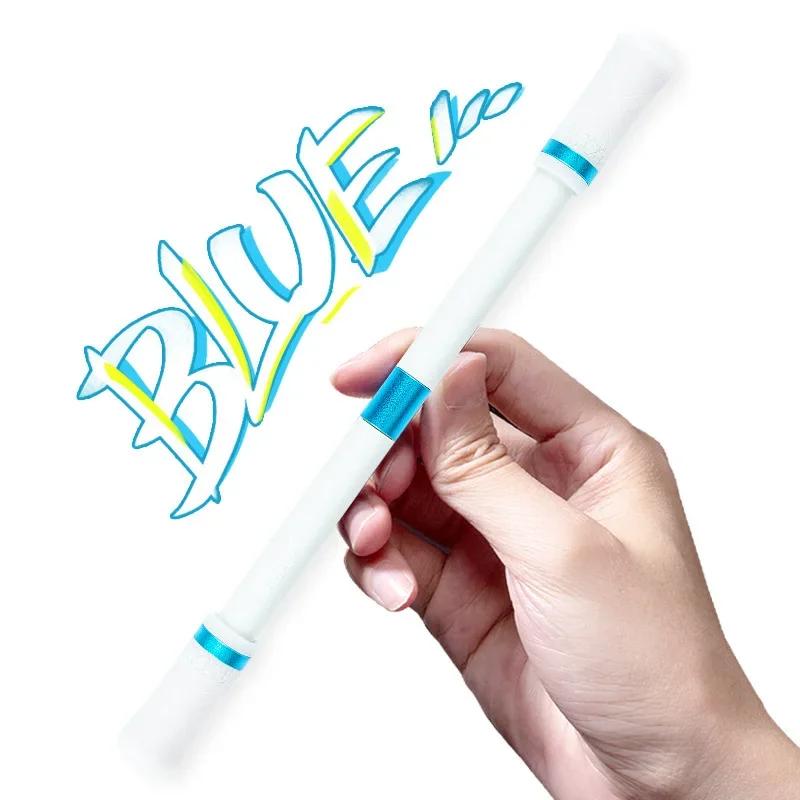 

Funny Spinning Ballpoint Pen Hand Spinner Stress Relieve Rotating Anti Slip Writing Gel Pens Stationery Office School Supplies