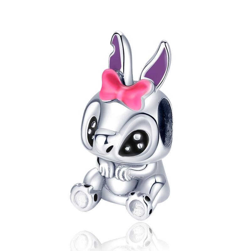 Easter Bead Original Pendant Copper Rabbit Charm Fit Bracelet Diy For Women Classic Easter Gift Fashion