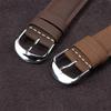 Watch Strap 20mm 22mm Vintage Sude Band Replacement Wristband Handmade Stitching Watchband Polished Clasp for Omega for Seiko