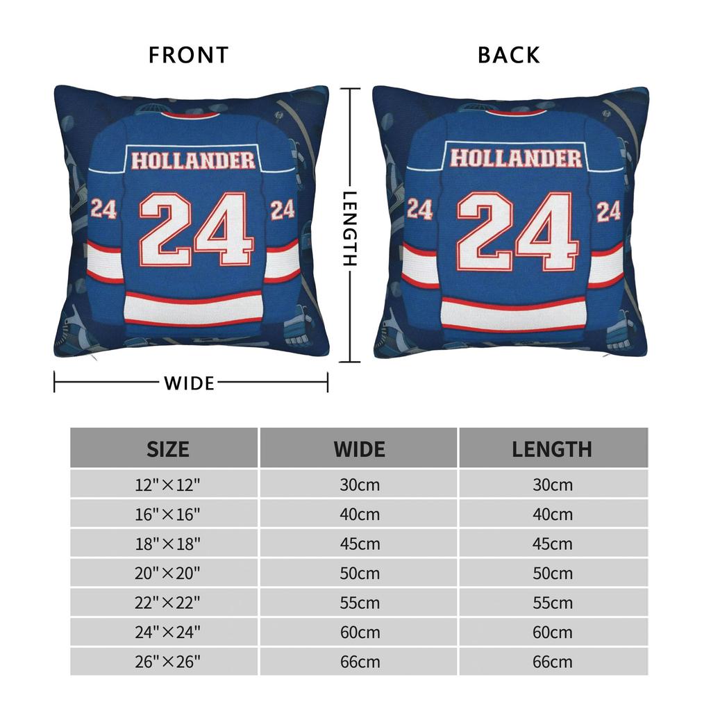 Heated Rivalry Pillowcase Printing Polyester Cushion Cover Decorations Throw Pillow Case Cover Bed Square 18''