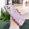 Plum Blossom Phone Case For Xiaomi Poco M6 X6 F6 M5S X5 F5 F4 X4 M5 M4 F3 X3 M3 F2 X2 Pro C40 4G 5G GT Liquid Silica Cover