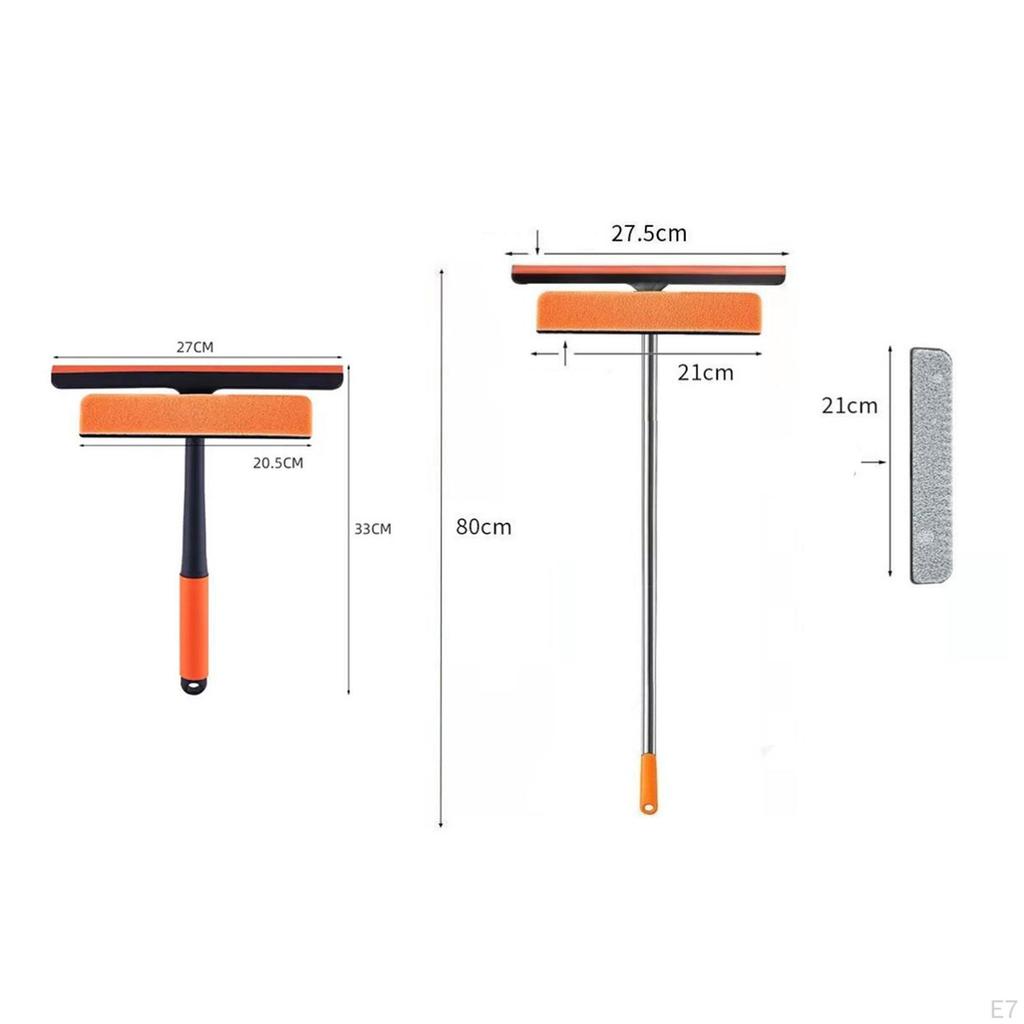 Bathroom Squeegee, Window Cleaner, Powerful Glass Cleaner for Home