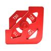 Quick Jig 2 Pcs Semi-Round Corner Radius Quick Jig R Angle Locator Aluminium Alloy Engraving R10 R15 R20 R30