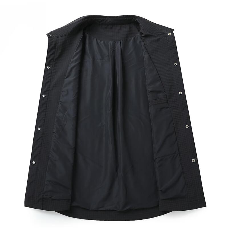 Men's Plus Size Casual Lapel Shirt Jacket