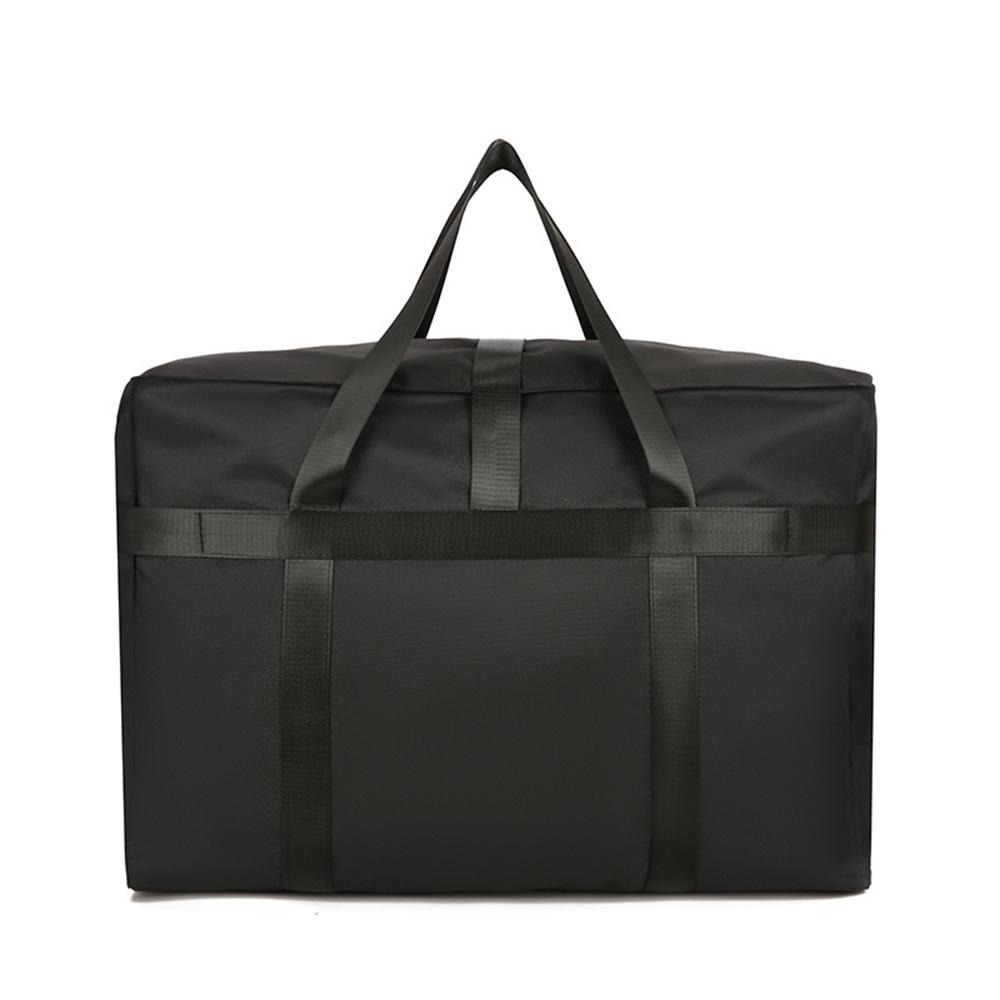 

Large Capacity Foldable Waterproof Quilt Storage Bag Thickened Short Distance Travel Bag Shipping Bag for Home Organization чёрный